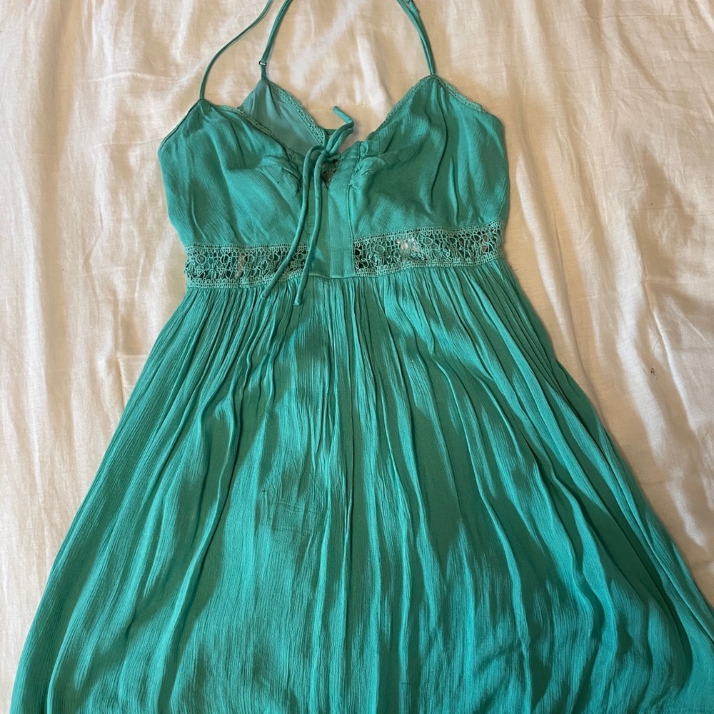 BCBGeneration Teal Mini Dress